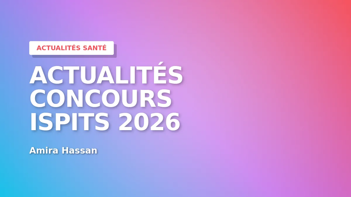 Nouveautés et Enjeux du Concours ISPITS 2026 : Ce qu’il Faut Savoir